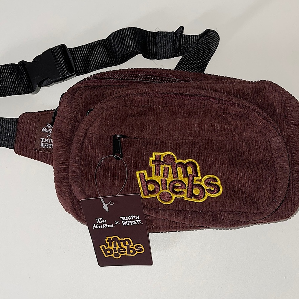 Limited Edition Tim Hortons X Justin Bieber Tim Biebs Fanny Pack
